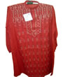 Red cotton Panjabi